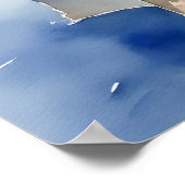 Poster Côte d'Amalfi wedding shower italien bienvenue (Coin)