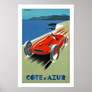 Poster Côte d'Azur
