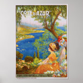 Poster Côte d'Azur (Devant)