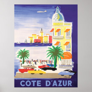 Poster Côte d'Azur