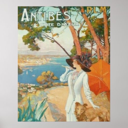 Poster Côte d'Azur (Devant)