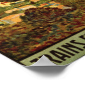 Poster Côte d'Azur vintage (Coin)