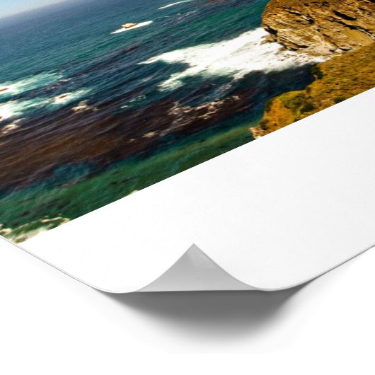 Poster Côte de Californie (Coin)