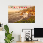 Poster Côte de Californie (Bureau à domicile)