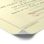 Poster Côte de Californie montrant San Andreas Rift (Coin)