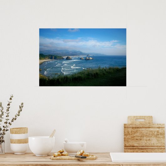 Poster Côte de l'Oregon (Cuisine)