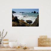 Poster Côte de l'Oregon (Cuisine)