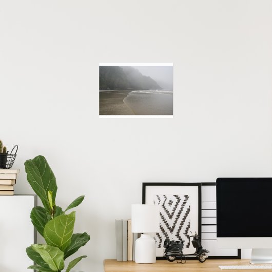 Poster Côte de l'Oregon (Bureau à domicile)