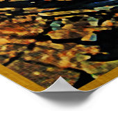 Poster Côte de l'Oregon Vintage (Coin)