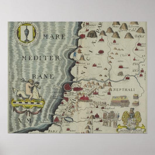 Poster Côte de Phoenicia (Devant)