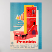 Poster Côte de Procida, Naples, Italie (Devant)