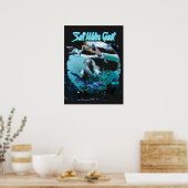 Poster Côte d'eau salée (Cuisine)