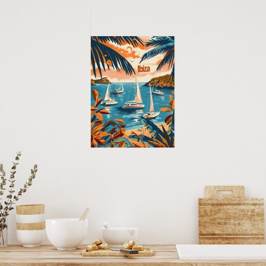 Poster Côte d'Ibiza (Cuisine)