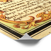 Poster Côte du Golfe des États-UnisCarte panoramique (Coin)