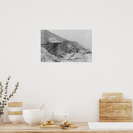 Poster Côte du Pacifique Sud (Cuisine)