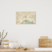 Poster Côte du Texas (Cuisine)