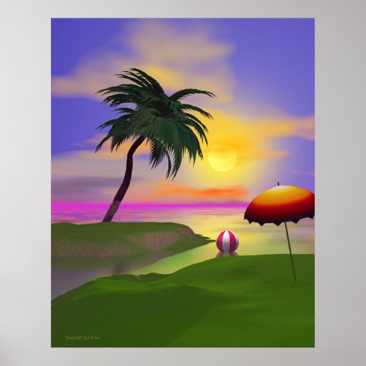 Poster Côté Ensoleillé (Devant)