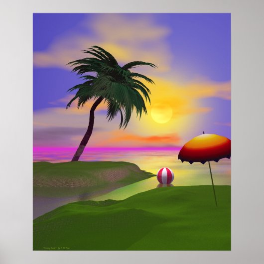 Poster Côté Ensoleillé (Devant)