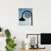 Poster Côte Jurassique (Bureau à domicile)