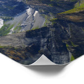 Poster Côté montagne dans les alpes suisses (Coin)