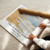 Poster Côte nationale de Cape Cod Massachusetts Aquarelle