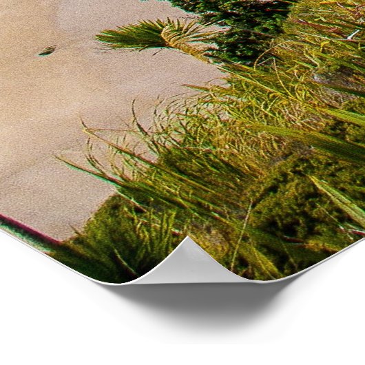 Poster Côte néo-zélandaise (Coin)