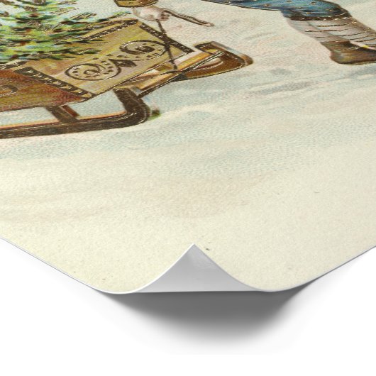 Poster Côté | Noël vintage (Coin)