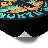Poster Côte Nord d'Hawaï _1  (Coin)