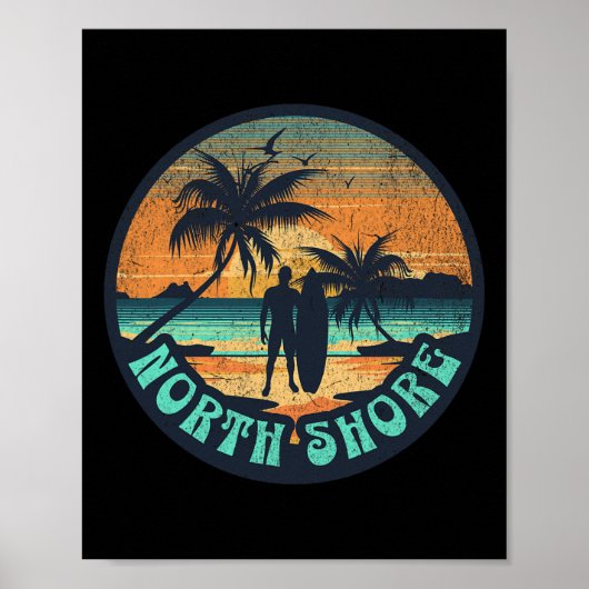 Poster Côte Nord d'Hawaï _1  (Devant)