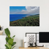 Poster Côte nord-écossaise (Bureau à domicile)