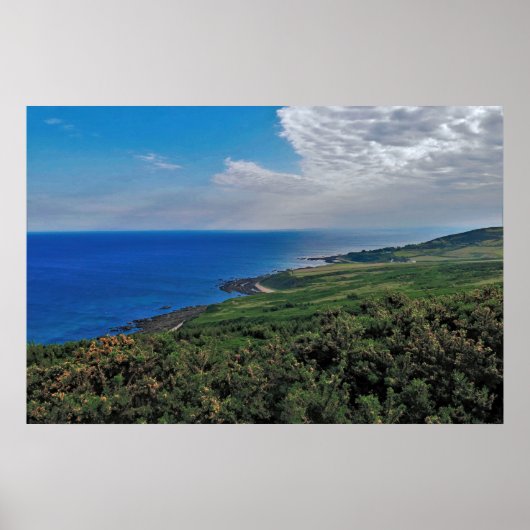 Poster Côte nord-écossaise (Devant)