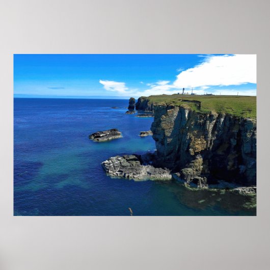 Poster Côte nord-écossaise (Devant)