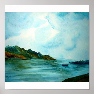 Poster Côte Océanique