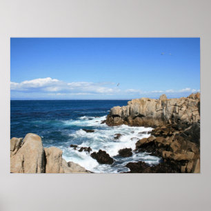 Poster Côte Pacifique, Falaises Photo
