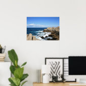 Poster Côte Pacifique, Falaises Photo (Bureau à domicile)