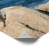 Poster Côte Pacifique, Falaises Photo (Coin)