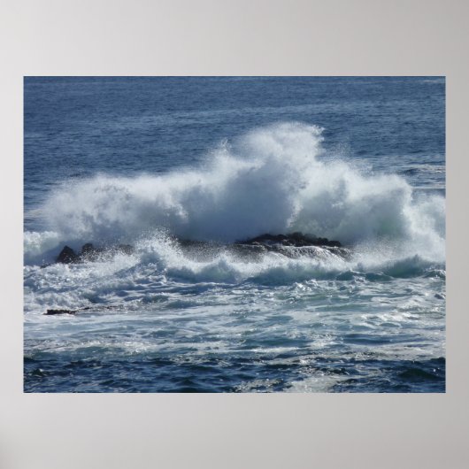 Poster Côte rocheuse 2 (Devant)