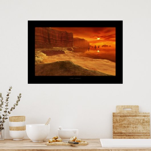 Poster côte rouge (Cuisine)