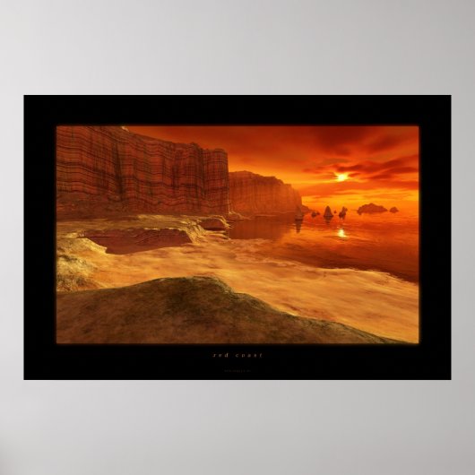 Poster côte rouge (Devant)