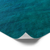 Poster Côte Tropical Island Paradise Beach (Coin)