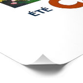 Poster Côte vintage d'Azur Cannes (Coin)