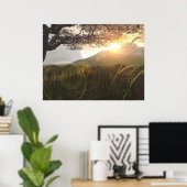 Poster Coteau (Bureau à domicile)