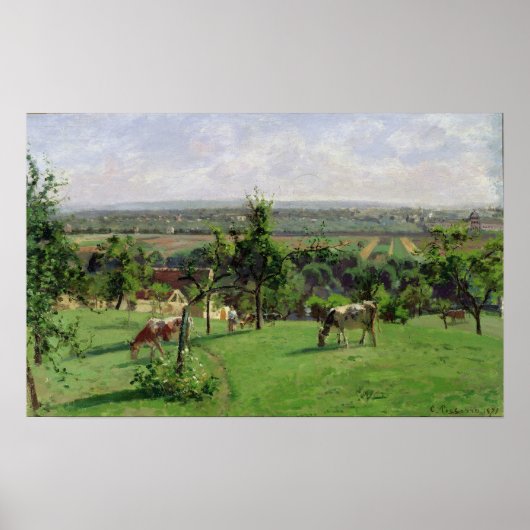 Poster Coteau de Vesinet, Yvelines, 1871 (Devant)