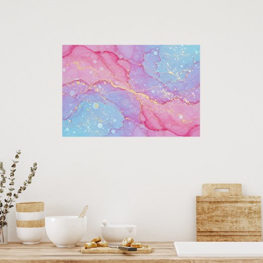 Poster Coton Candy Dreams (Cuisine)