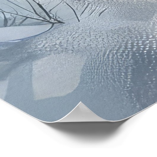 Poster Coton De Tulear Chien équitation Moto Noël (Coin)