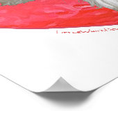 Poster Coton de Tulear Saint-Valentin (Coin)