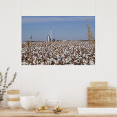 Poster Coton, Pays, Ferme, Couleur (Cuisine)