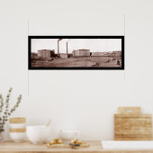 Poster Coton Spartanburg, SC Photo 1909 (Cuisine)