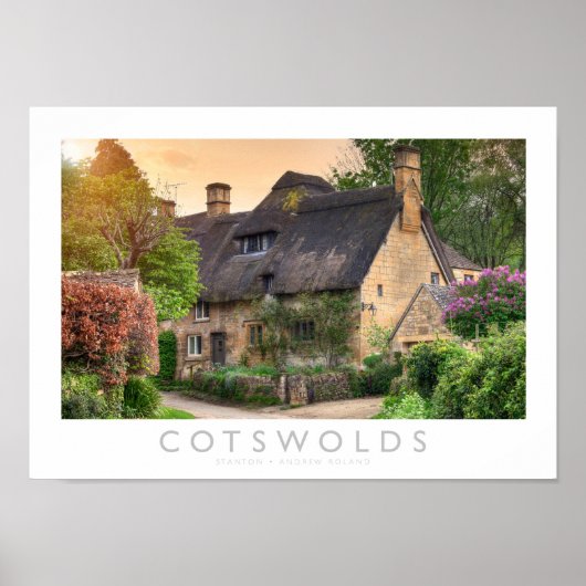 Poster Cotswolds (Devant)