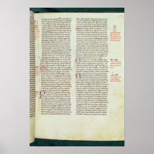 Poster Cott Nero D II f.114 Adrian IV (Devant)